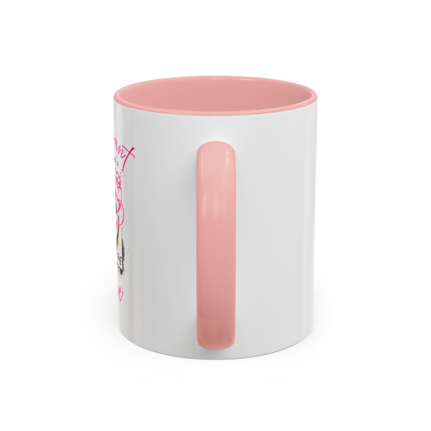 Flamboyant and Fierce Flamingo - Accent Coffee Mug