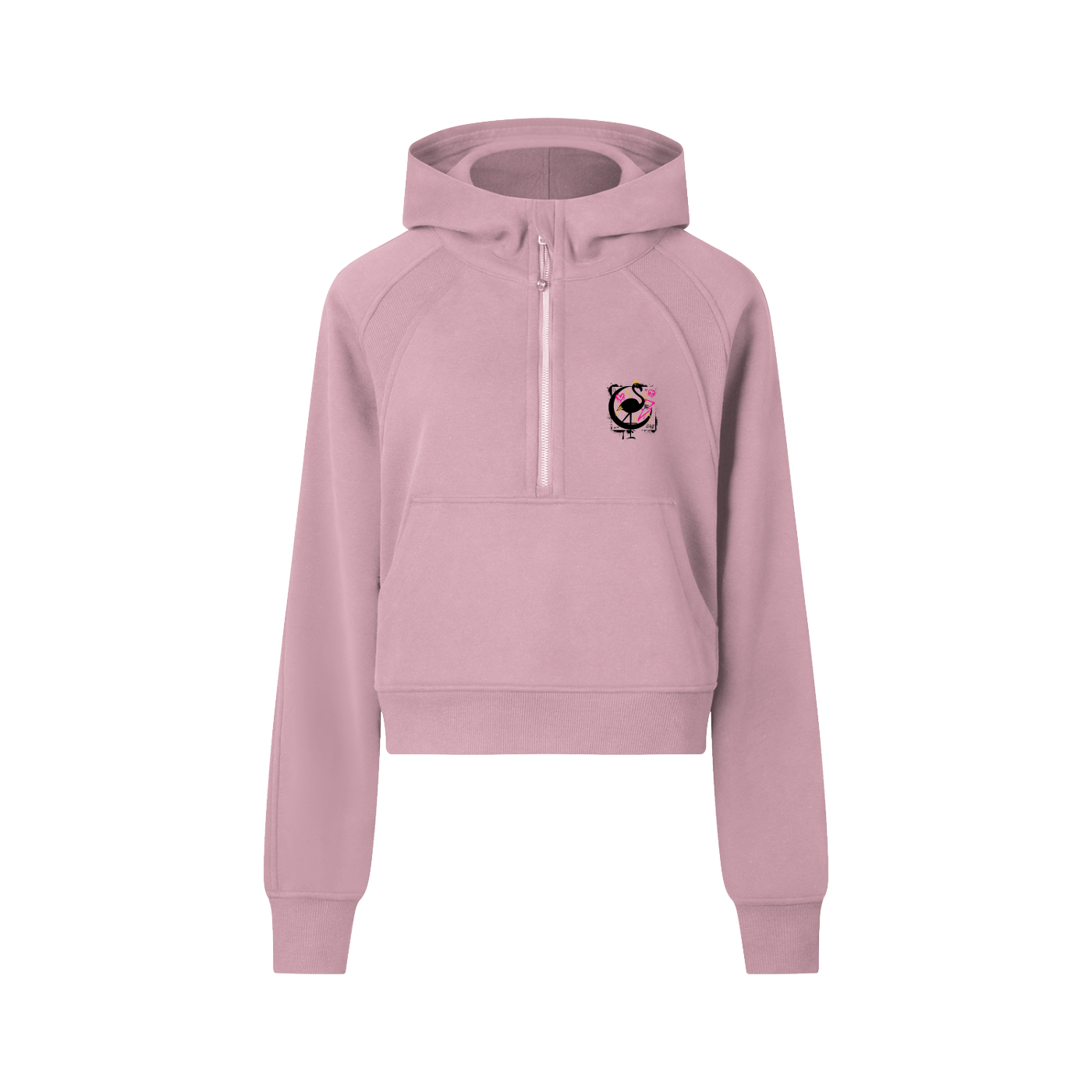 Empowerment Hoodie,Street style apparel,Flamingo Hoodie,Cropped zip hoodie,Activewear,Street style activewear,Christmas Gift,Empowerment quote hoodie