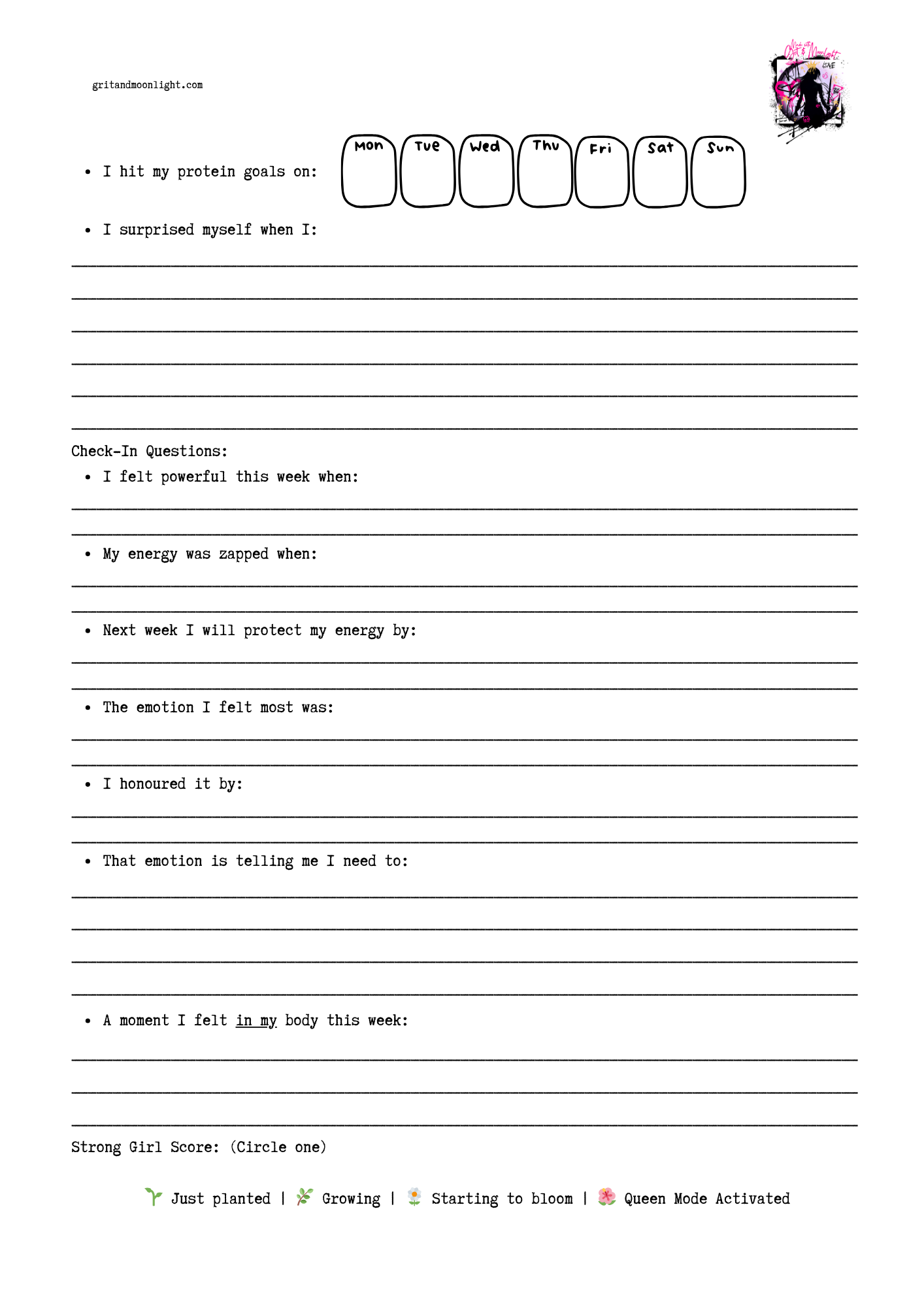 Strong Girl Toolkit – Your Starter Pack for Strength, Confidence & Self-Belief