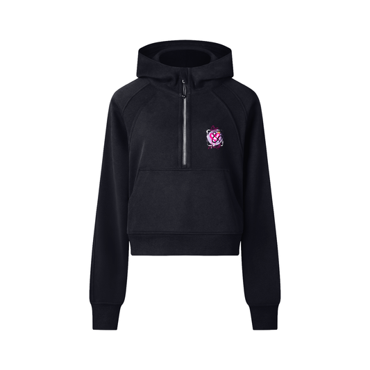 Cropped Hoodie,Empowerment Hoodie,Gym wear,Activewear,Inspirational Gym apparel