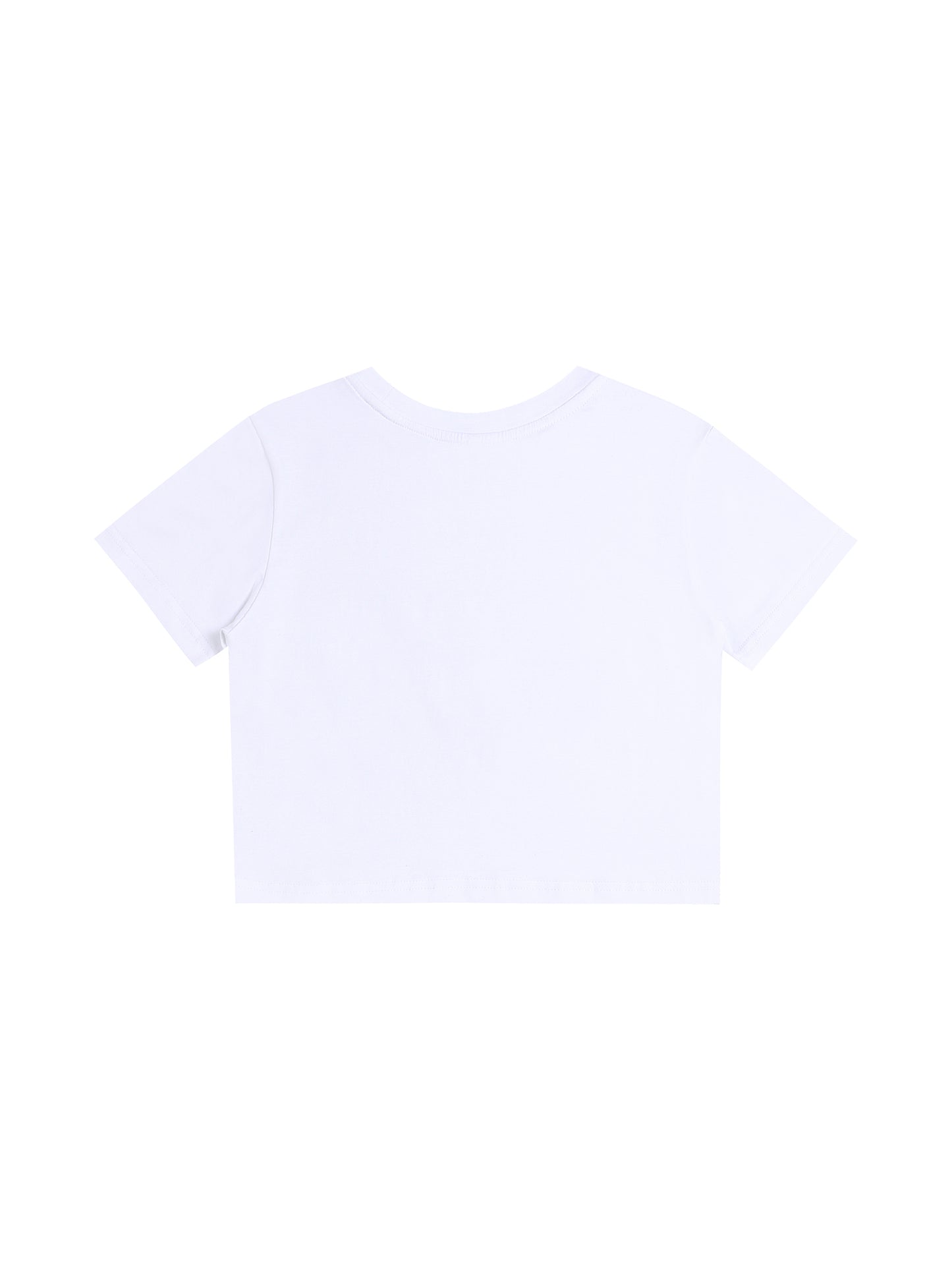 Women's Fitted Crop Tee | Bodycon T-Shirt